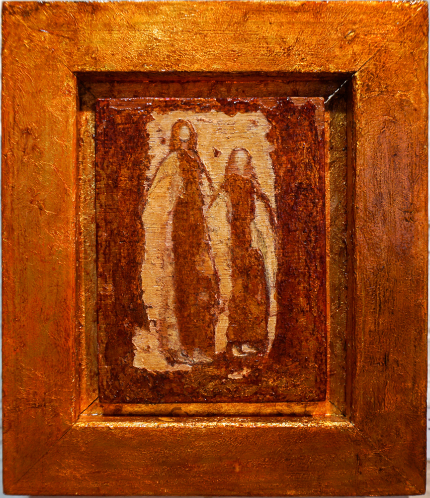 Mother and Child 19.5 cm x 16.5 cm