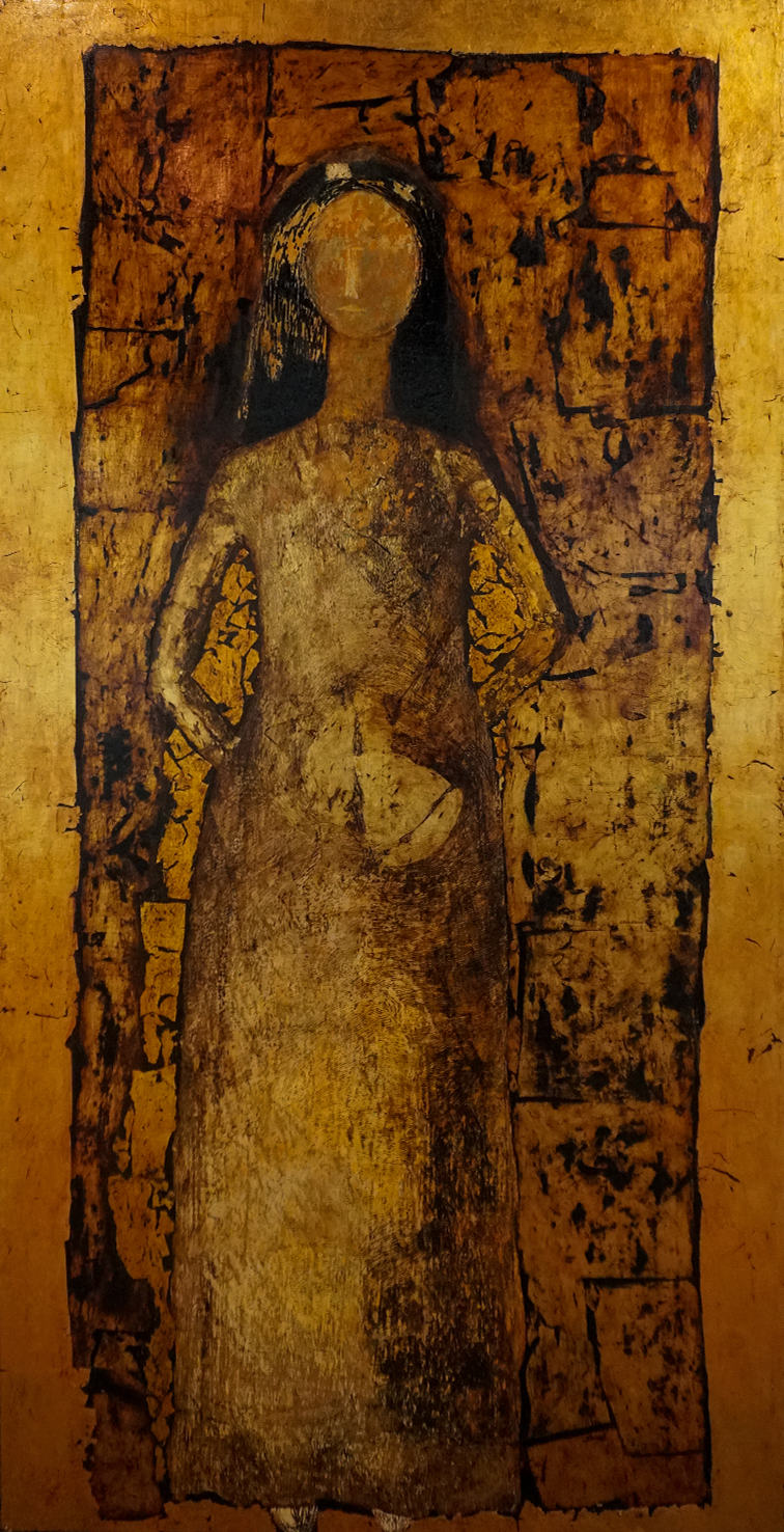 Where She Stands 122 cm x 61 cm